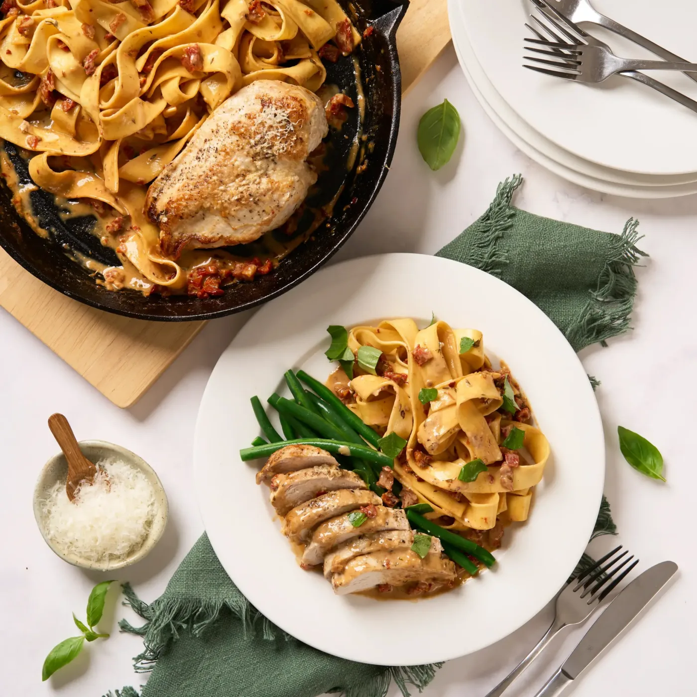 Marry Me Chicken Pasta