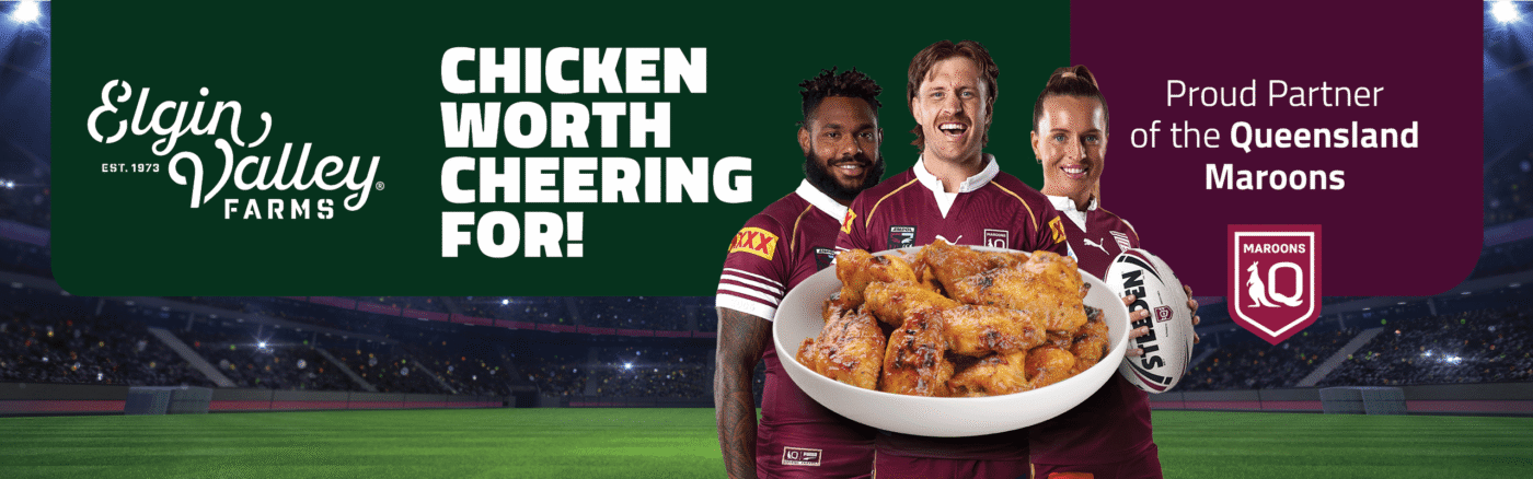 Elgin Valley Farms - Proud Partner of the Queensland Maroons