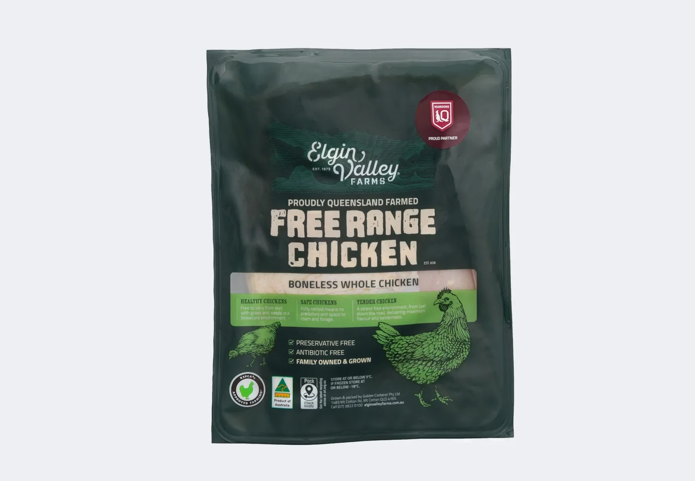Elgin Valley Farms Free Range Boneless Chicken